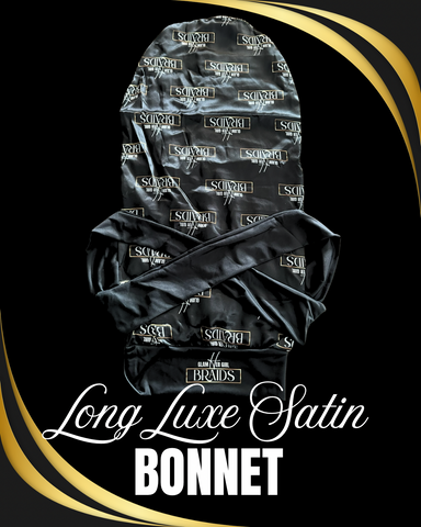 Long Luxe Satin Bonnet